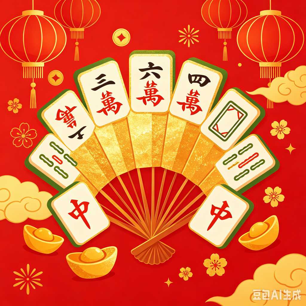 friends gathering mahjong game