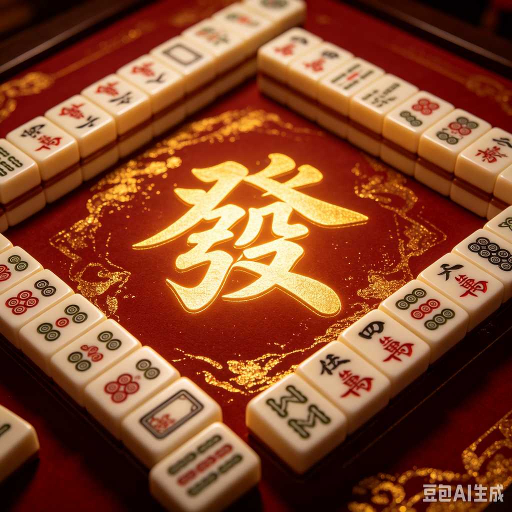 unique color mahjong tiles design