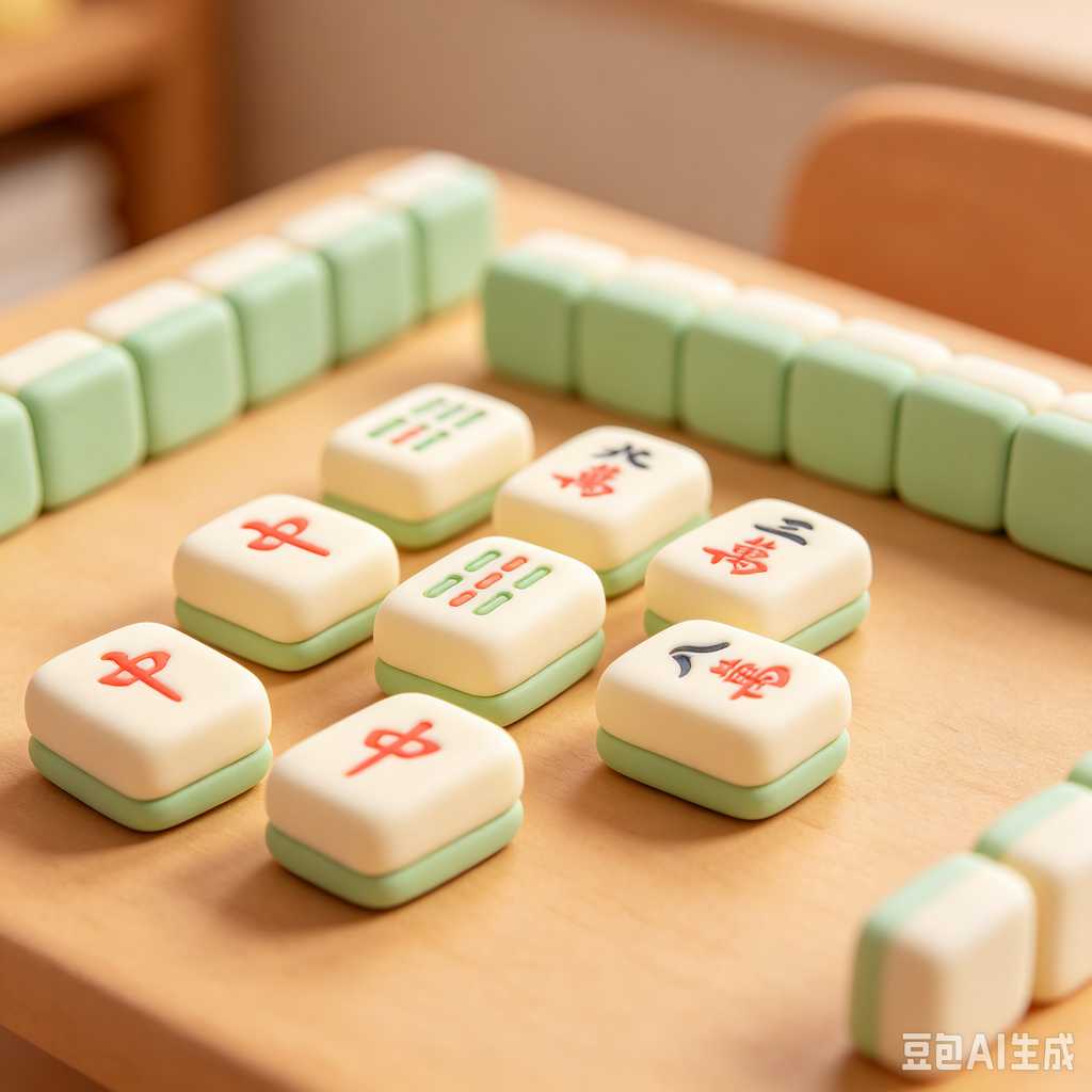 custom color mahjong set
