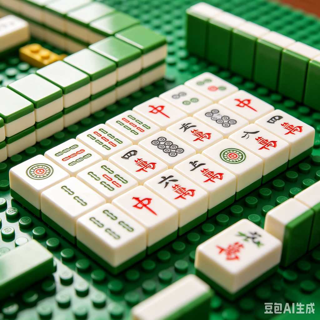 animal pattern mahjong tiles