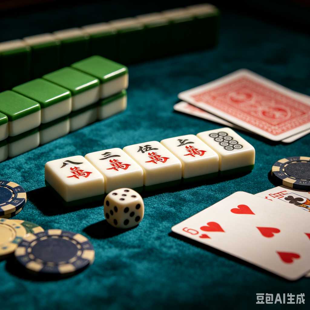 space saving mahjong game set