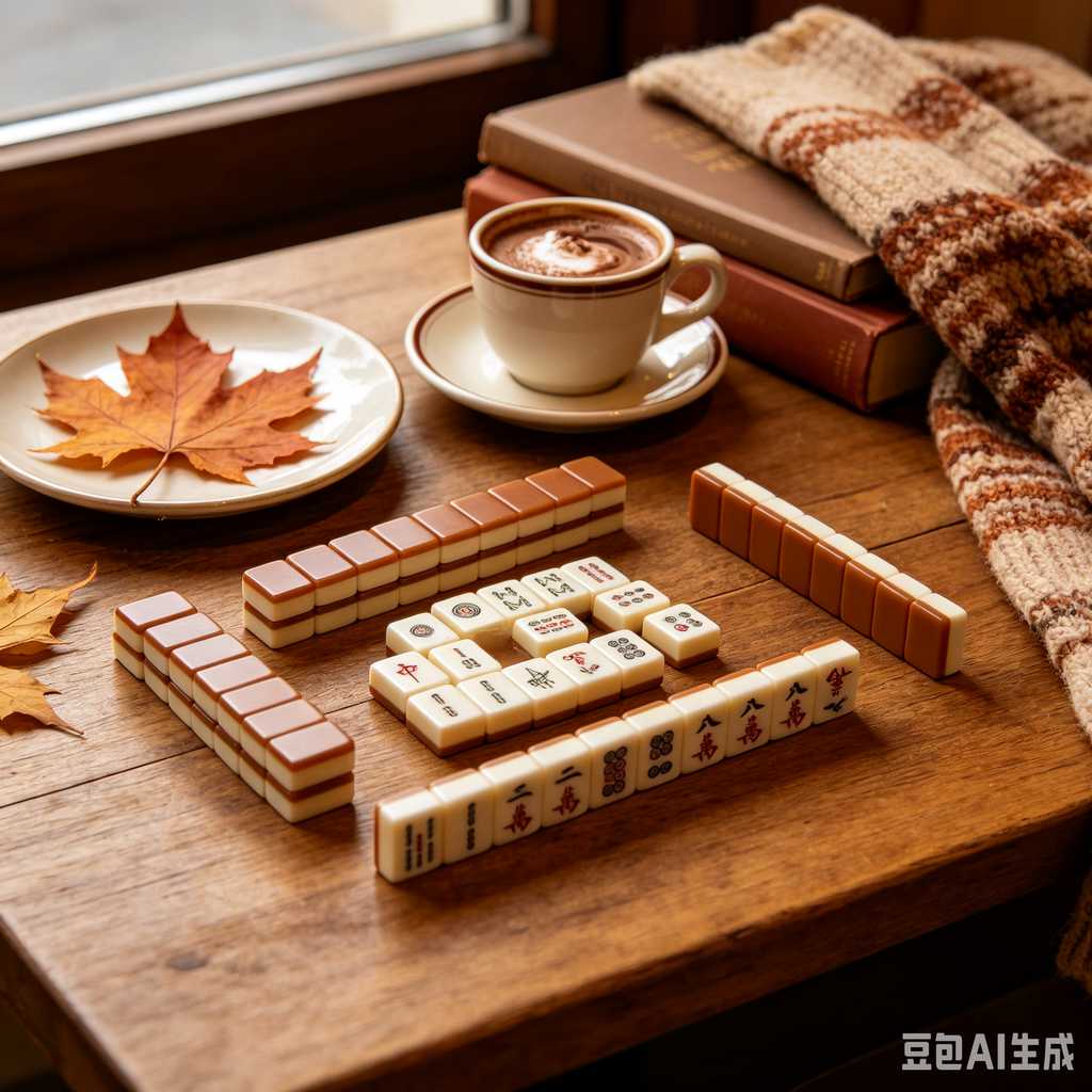 blue mahjong tiles